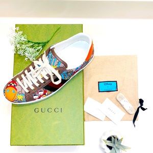 GUCCI Men's Disney x Gucci Donald Duck Ace sneaker